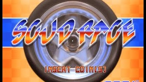 SCUD RACE  - SEGA Model 2