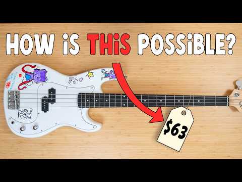 Is the Internet's Cheapest Bass Guitar Actually Legit?!