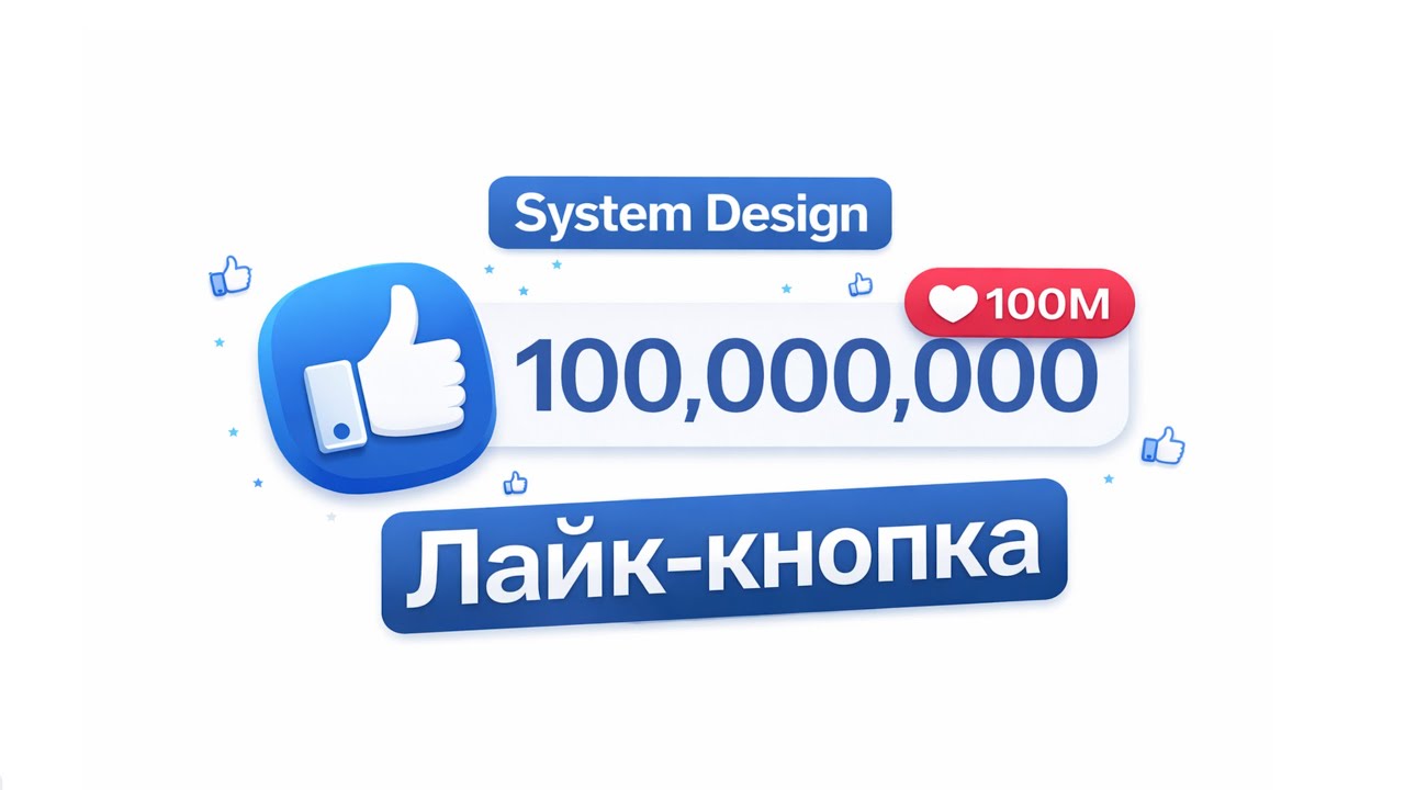 Лайк-кнопка | System Design | High load