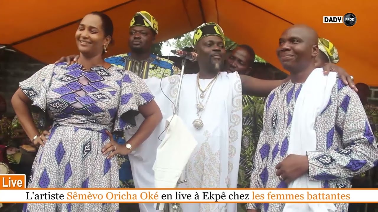 Sêmèvo Orich Oké en Live à Ekpê chez les Femmes Battantes