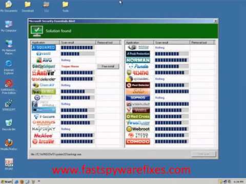 Fake Microsoft Security Essentials Virus Removal