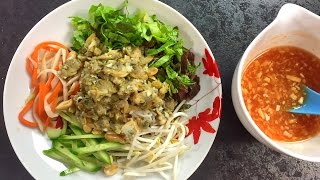 Baby Clam and Vermicelli Salad /Bun Hen Xao (Vietnamese)