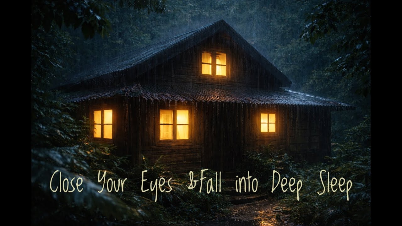 Rain Sounds for Deep Sleep  Slow & Gentle Night Rain (30 Minutes) 🌧️