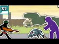 Anger of stick 5 flamethrower only gameplay on level Anger of stick 5 flamethrower only gameplay on level