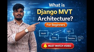 What is Django MVT Architecture? | Django Tutorial for Beginners!