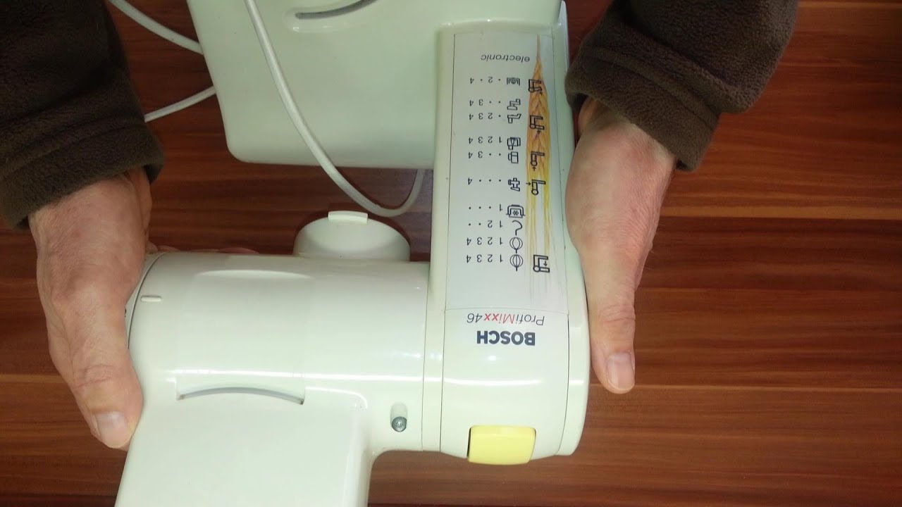 Vorstellung Bosch Profi Mixx 46 Youtube