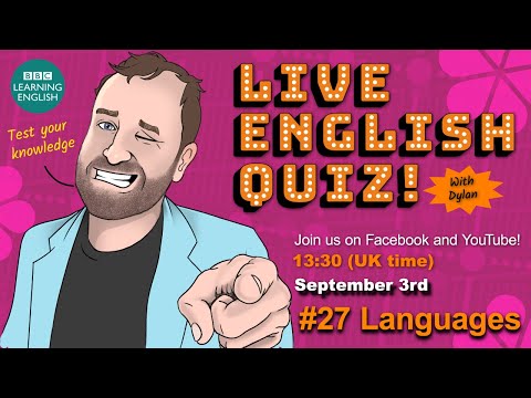 Live English Class -  #27 Language