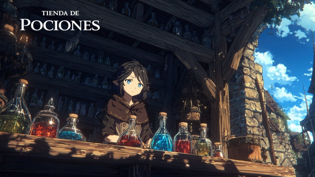 Música Medieval Anime | Tienda de Pociones (Ambiente Fantasía)