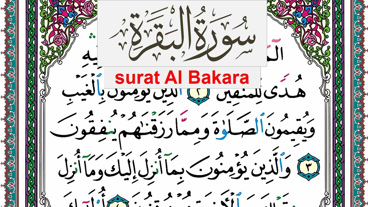 تحفيظ سورة البقرة بصوت الشيخ وديع اليمني كل صفحة مكررة 5 مرات للحفظ والتثبيت والمراجعة