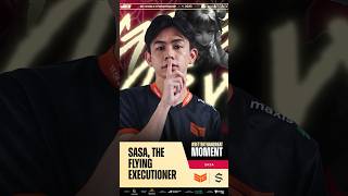 Sasa The Flying Executioner betterthangreat mlbbesports mlbbm5 mlbb m5wildcard m5