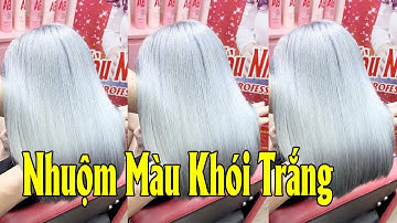 Tẩy 1 lần Nhuộm Màu Khói Xám Trắng | Kevin Huy