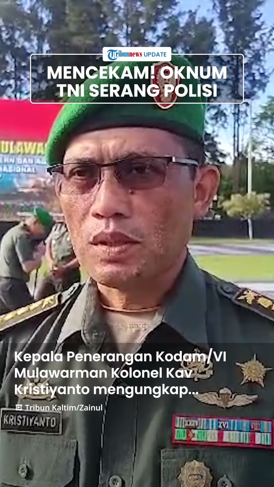 Detik-Detik Mencekam Rombongan Oknum TNI Keroyok Polisi di Mapolres Tarakan, Kapendam Ungkap Motif