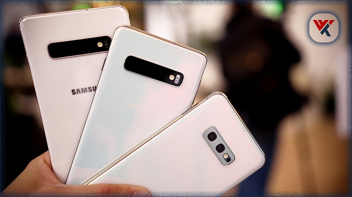 النظرة الاولى على سامسونج جالكسي Galaxy S10 !