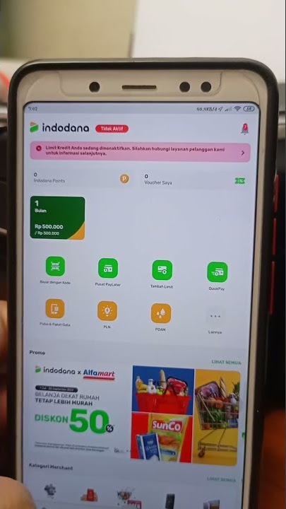 INDODANA TELAT 8 hari denda 70.000.| Gillaaaaaaaa ini sih