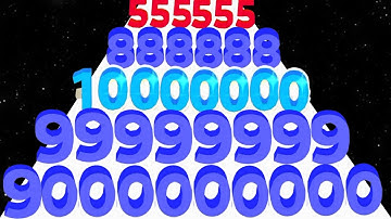 Number Running vs Ladder Master - All Level Gameplay (NOOB vs PRO vs HACKER) New Update