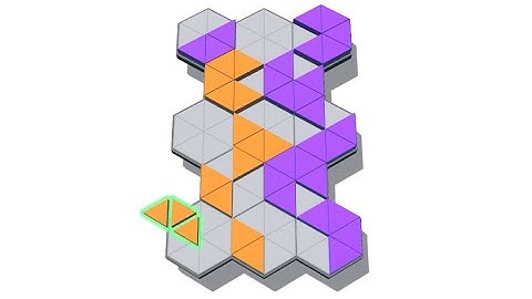 Hexa Stack 3D (by Berat Oguz) IOS Gameplay Video (HD)