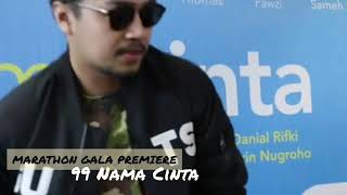 Hosting Marathon Gala Premiere Film 99 Nama Cinta