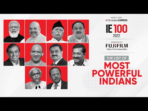 IE 100 2022 THE LIST OF MOST POWERFUL INDIANS