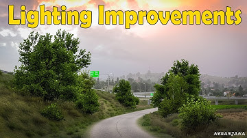 ETS2 Mods v1.53 | ETS2/ATS NEW Ultra Realistic Graphics Mod - Lighting Improvements | ETS2 Mods