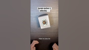 The Garmin Instinct 3 is, on first impression, a worthy Instinct 2 successor🔥 #garmin #unboxing