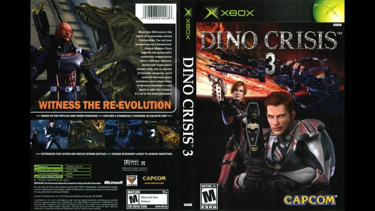 JOGO XBOX - DINO CRISIS 3