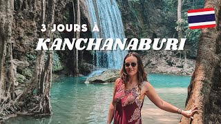 Kanchanaburi : les Cascades d'Erawan et le pont de la rivière Kwai 😍 - Vlog3 du Voyage en Thailande