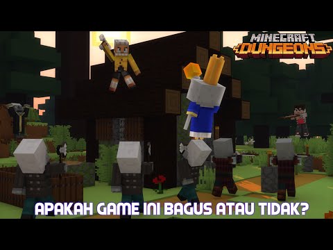 MENCOBA GAME MINECRAFT DUNGEONS, APAKAH BAGUS? | Minecraft Dungeons Indonesia