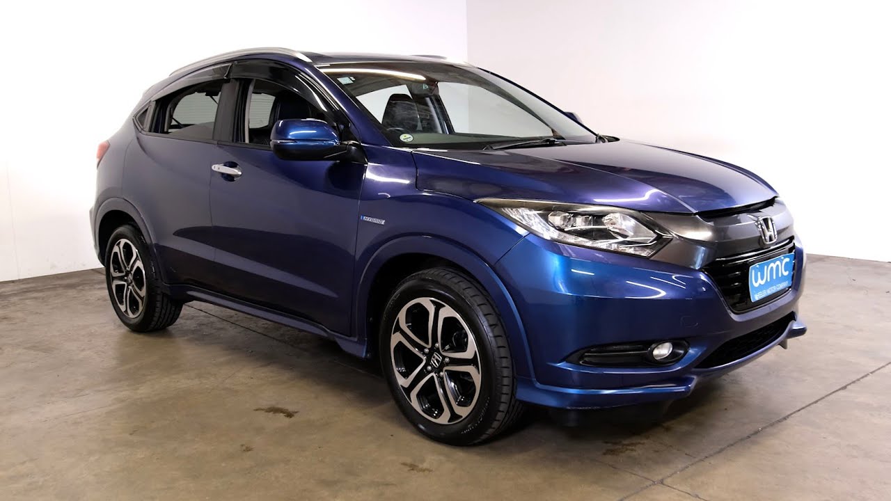 2014 Honda Vezel Hybrid Z-Edition - YouTube