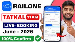 Rail one app live tatkal ticket booking busy route | Railone app review |Railone app ticket booking