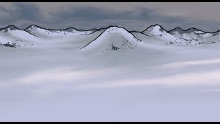 The Thing WIP Animation 001  Antarctica