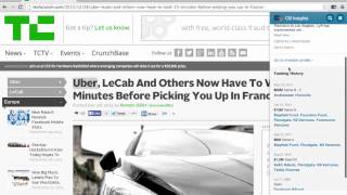 CB Insights Chrome Plugin Demo 4 of 5 screenshot 4