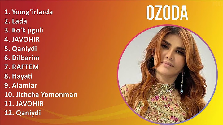 Ozoda 2025 MIX Top Hits - Yomg’irlarda, Lada, Ko'k jiguli, JAVOHIR