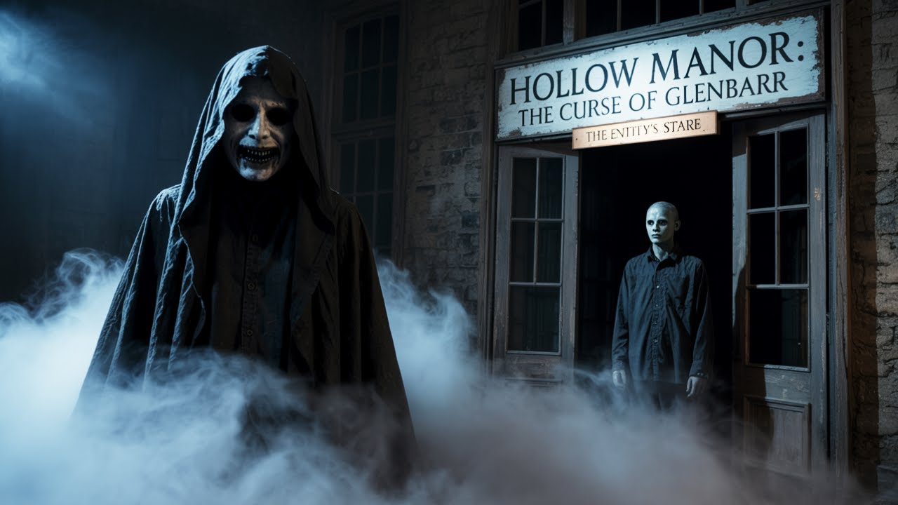 The Glenbarr Curse: Hollow Manor's Black-Eyed Entity -(Dark Stories👻)