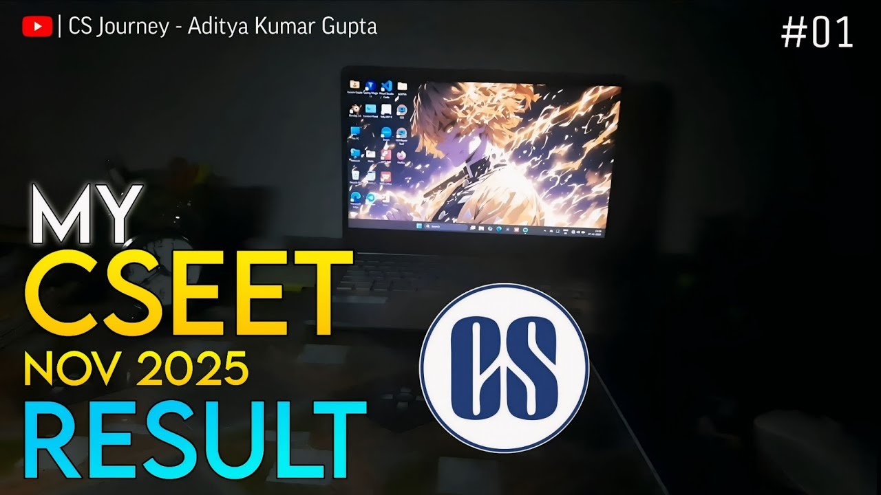 My CSEET NOV 2025 RESULT 💯| Passed or Failed ❓️