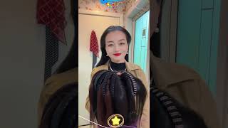 Smooth Hair Wig Try-On | Real orFake?"#nicewigg#keswigs#hairstyle#hairwigs#hairwig