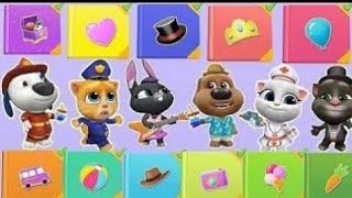 My Talking Tom Friends - All Sticker Album Complete Gameplay Android Ios