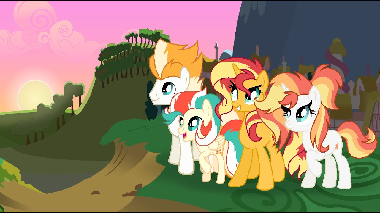 MLP [Next Gen] SunFire family ( SpeedPaint ) - YouTube