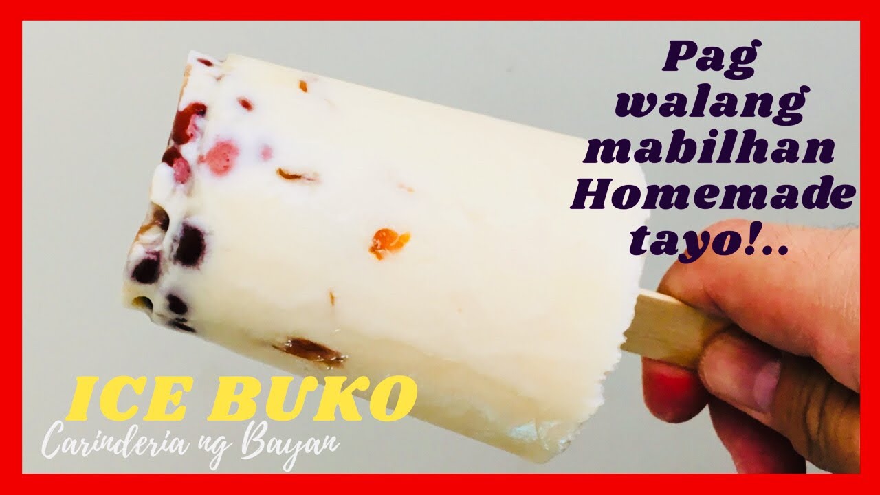 ICE BUKO HOW TO MAKE ICE BUKO WITH LANGKA Philippines YouTube
