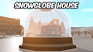 BUILDING A SNOWGLOBE HOUSE IN BLOXBURG