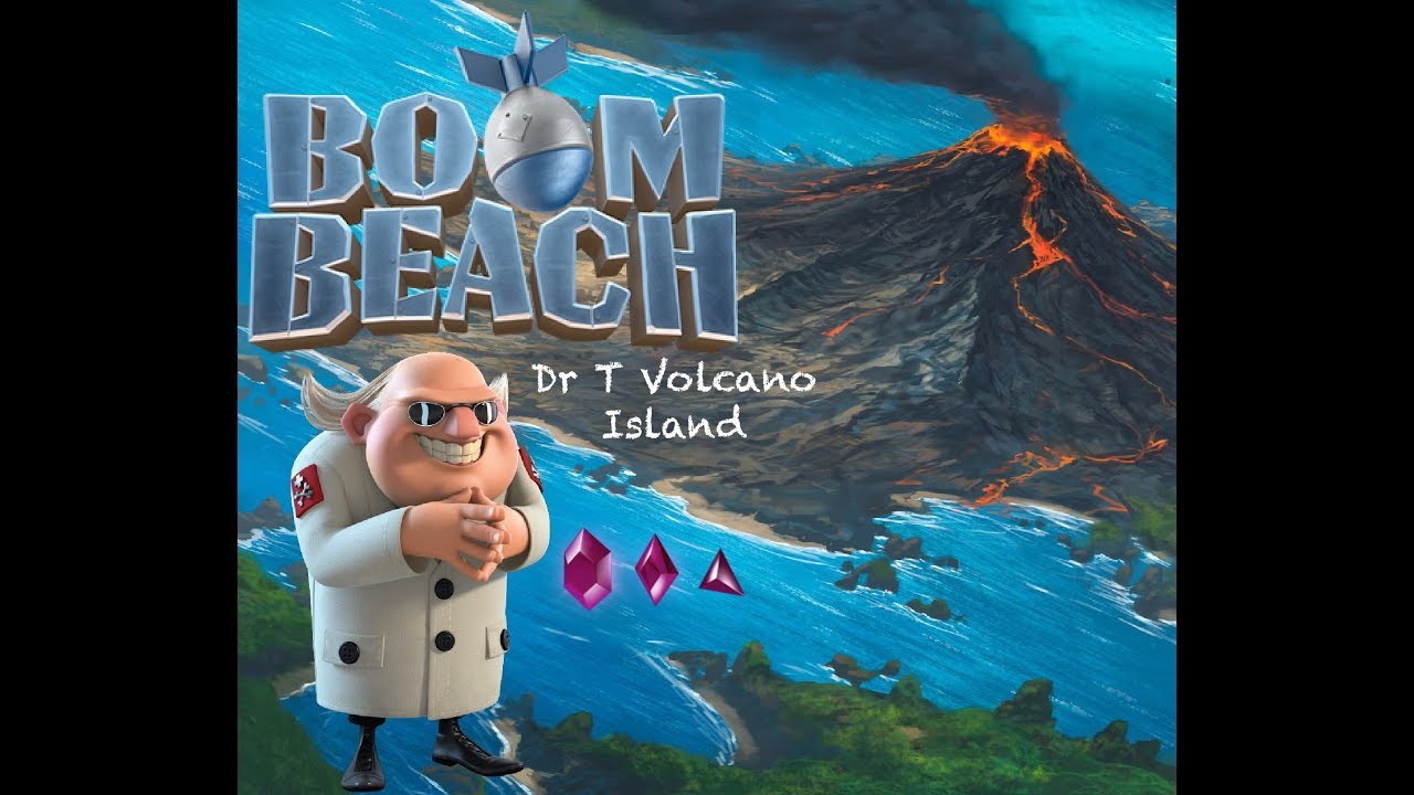 Boom Beach Dr T Volcano Island Stages 17 (13/6/2018) YouTube