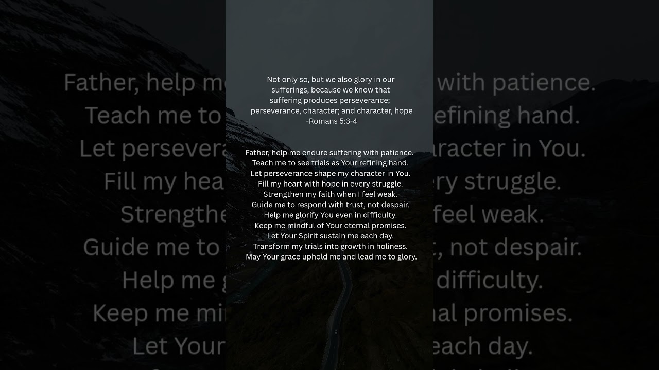 Steadfastness in Trial | Prayer for Perseverance and Hope