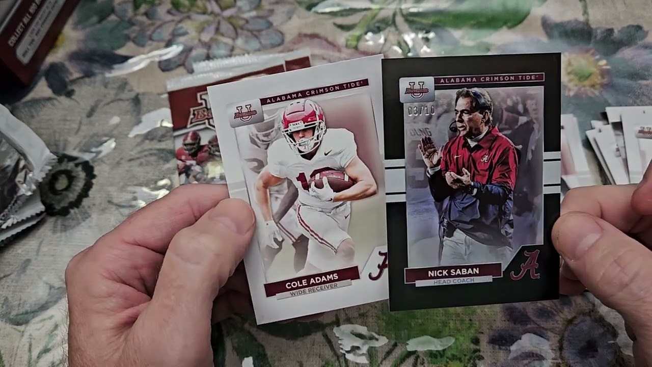 Bowman U Alabama Topps Box RIP MONSTER /10 HIT COLLEGE FOOTBALL