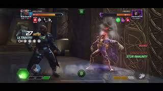 How to easily defeat boss Kindred Knights Vault side quest  week 2 MCOC (like and subscribe 4 more)