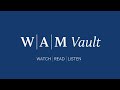 A glimpse of WAM Vault November 2020