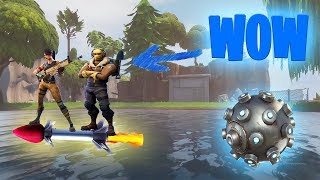 DOUBLE ROCKET RIDE! INSANE IMPULSE GRENADE KILLS - Fortnite Epic Moments #2