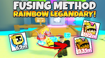 *NEW* FUSING METHOD FOR RAINBOW TECHNO CAT!🌈🐱‍🚀IN TECH WORLD II Pet Simulator X Roblox