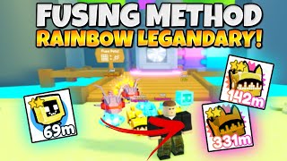 *NEW* FUSING METHOD FOR RAINBOW TECHNO CAT!IN TECH WORLD II Pet Simulator X Roblox