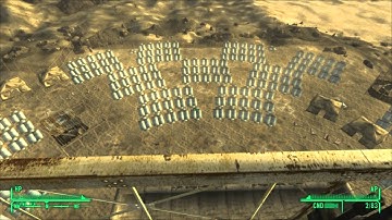 Fallout New Vegas - Firing of the Archimedes II Orbital Laser Superweapon