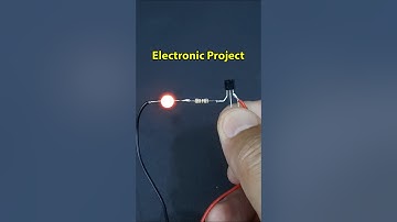 Simple Touch Sensor Switch Using BC547 Transistor | 9V Battery Project #energytricks