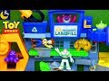 Funny Toy Story Stories for Kids Imaginext Toys Landfill Pizza Planet Playset Woody Bo Peep Set